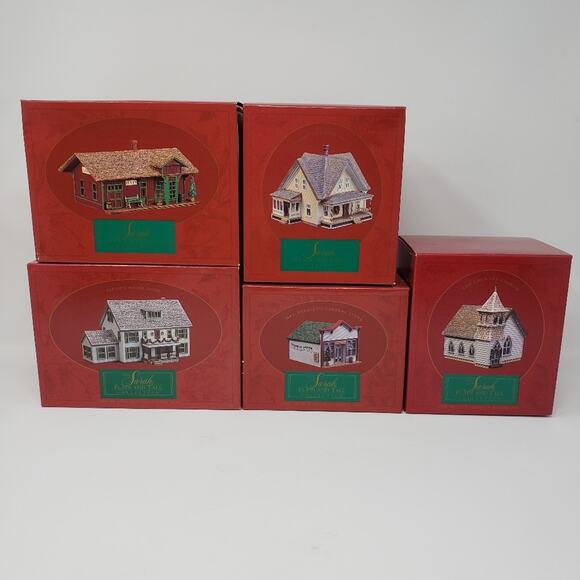 1994 Hallmark Sarah Plain and Tall Complete Collection Christmas Holiday Decor - Picture 1 of 8
